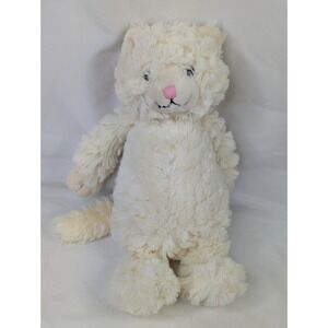 Chelsea Teddy Bear Co Cream Cat Plush Kitten 12 Inch Stuffed Animal Toy
